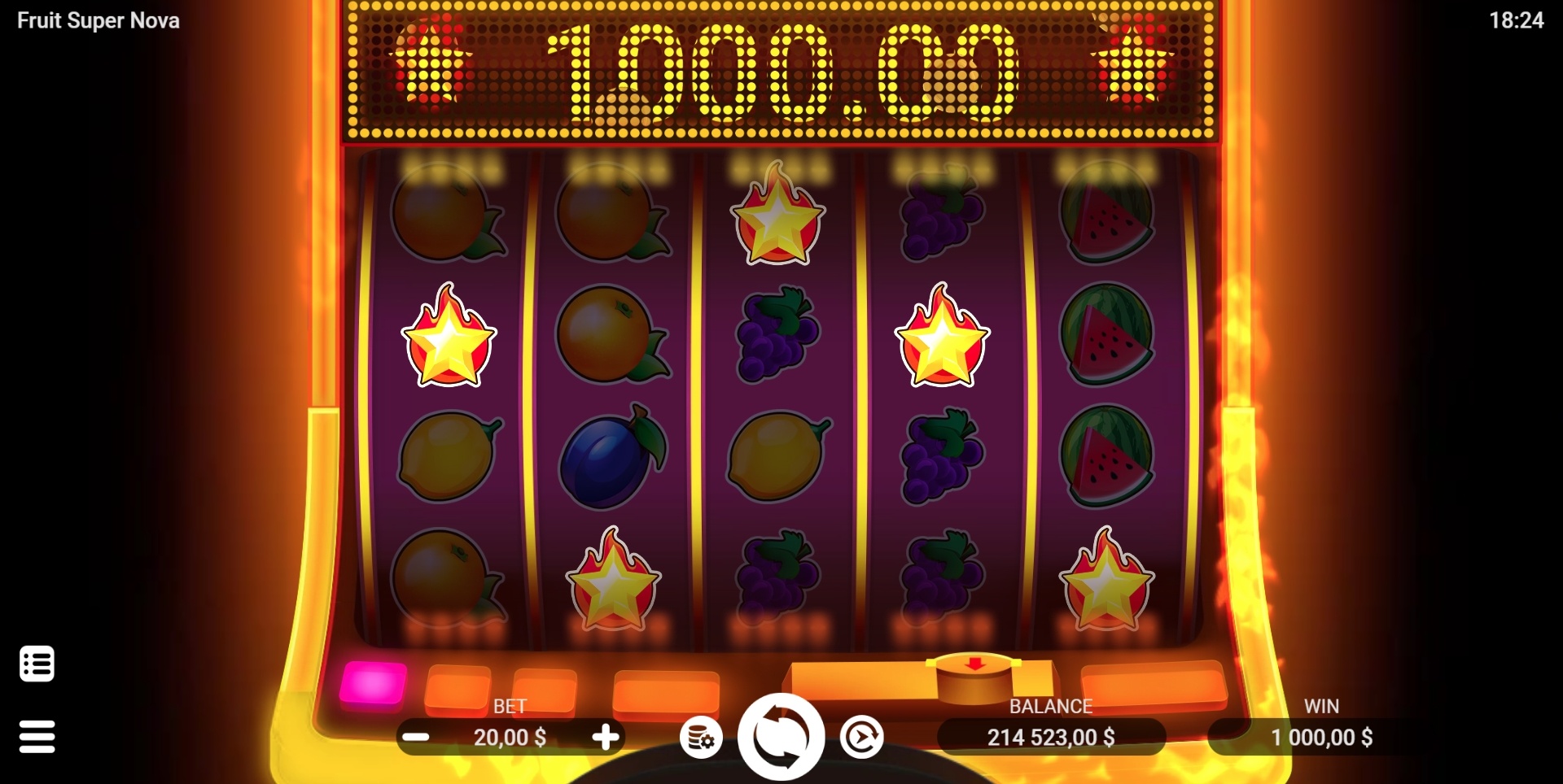 Slot Fruit Super Nova